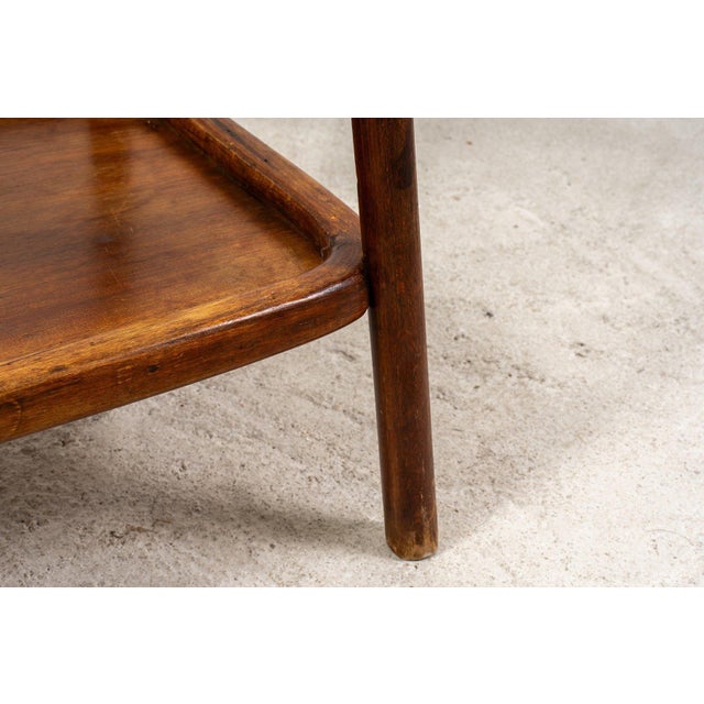 Beech Pedestal from Jacob & Josef Kohn, 1890s For Sale - Image 9 of 16