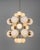 Schwung Globe Linear Chandelier, 21-Light, Brass Lbb, Black Gunmetal, Polished Nickel For Sale - Image 4 of 12