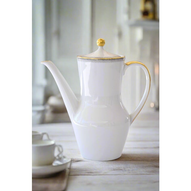 WINTERLING BAVARIA COFFEE POT Era: 1970s Maker: Winterling Kirchenlamitz Origin: Bavaria, Germany OVERVIEW: A refined...
