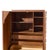 Wood Lane Brutalist Mid Century Walnut Armoire Dresser For Sale - Image 7 of 9