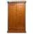 Early 20th Century French Belle Époque Faux Bamboo Bird's-Eye Maple Armoire For Sale
