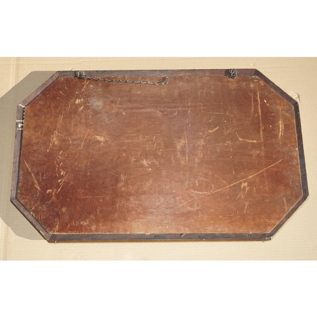 Edwardian Scottish Wall Mounted Carved Bobbin Turned Mirror, 1910 For Sale - Image 10 of 11