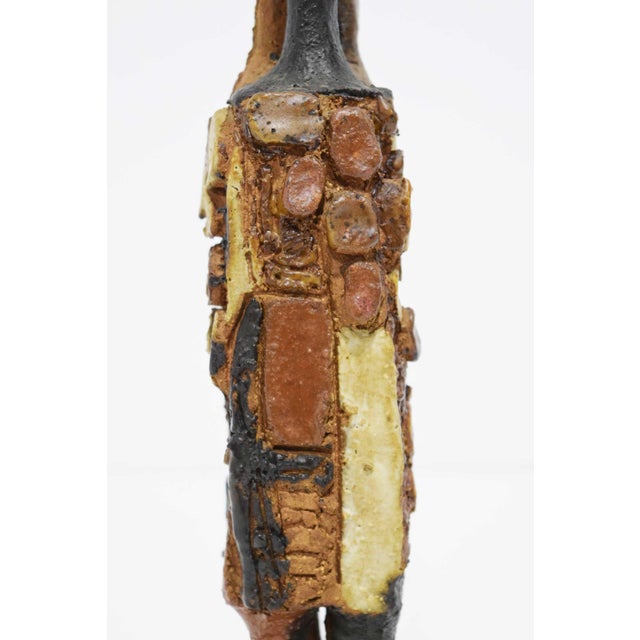 20th Century Signed Ceramic Figure Sculpture For Sale In Dallas - Image 6 of 10