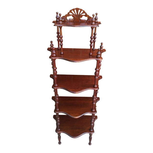 Vintage Victorian Style 5Tier Shelf Chairish