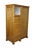 This exceptional antique American chifferobe wardrobe, dating from the 1910s to the 1920s, is a masterclass in early 20th-...