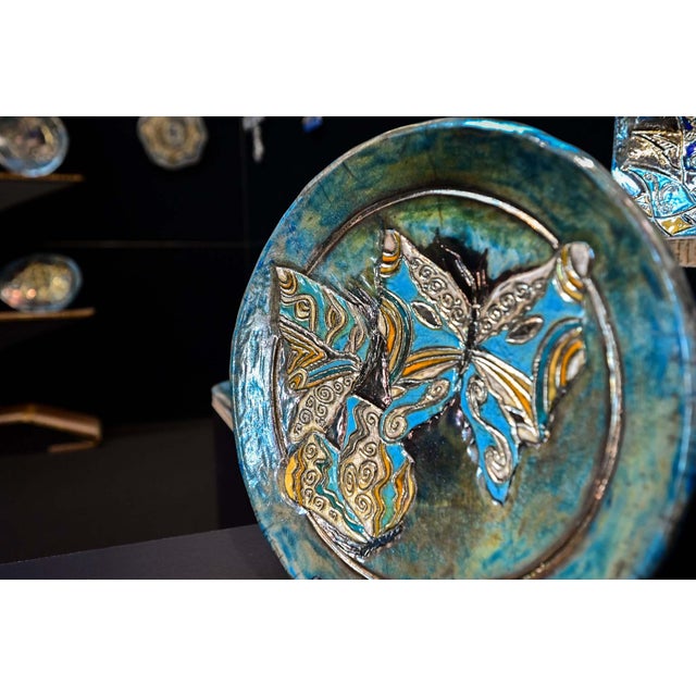 Early 21st Century Harmonies of Wings Sculpture in Raku Ceramic from Stefania Zoppellaro, 2025 For Sale - Image 5 of 10