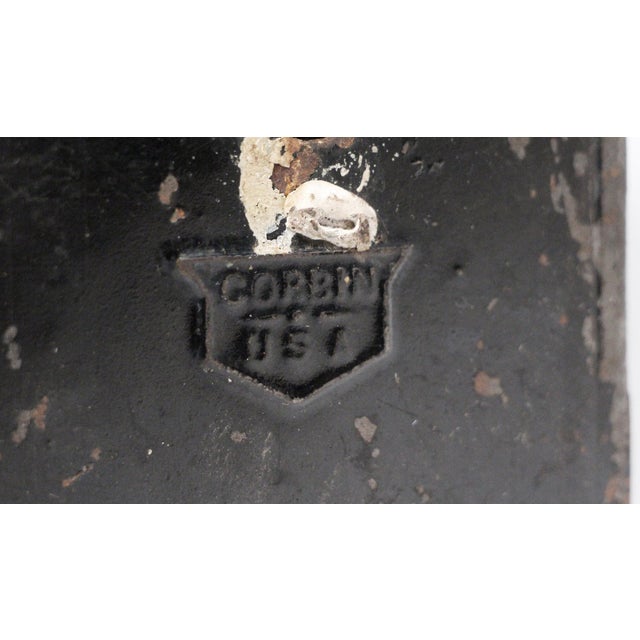 Double Pocket Door Aesthetic Corbin Mortise Lock Set For Sale - Image 9 of 9