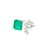 4.85 Ct Emerald Cut Emerald & 0.92 Ct Diamond Bypass Ring in 18 Kt Gold Size 7 For Sale - Image 18 of 18