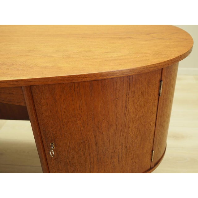 Vintage Danish Teak Desk, 1970s For Sale - Image 14 of 18