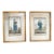 Pair of Signed Framed French Country Lithographs For Sale