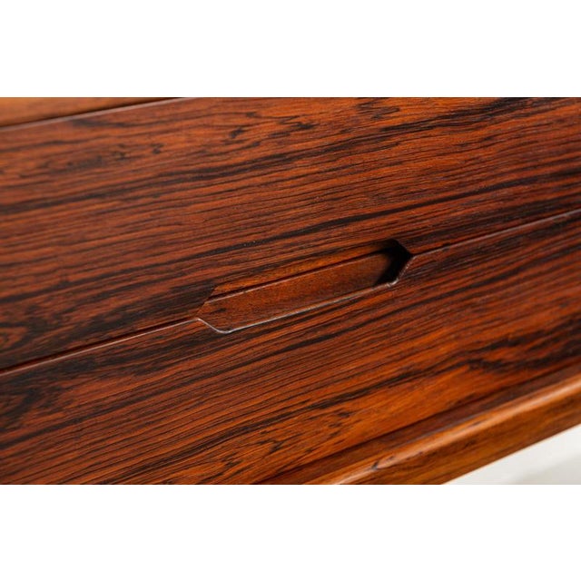 Bench and Mirror in Rosewood by Kai Kristiansen for Aksel Kjersgaard, 1960, Set of 2 For Sale - Image 10 of 16
