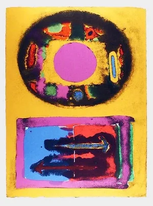John Grillo, "Tantra Abstractions," Serigraph