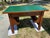 Stickley Brothers 1930s Vintage Arts and Crafts Oak Library Desk Table For Sale - Image 4 of 12