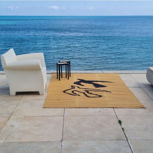 The ASFOUR rug of the artist Meriem Bouderbala is a true piece of art that perfectly reflects the know-how of the weaving...