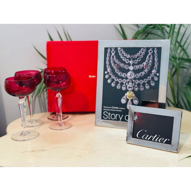 Classic Cartier vintage pewter frame, timeless design. Its pewter doesn’t really need to be polished.