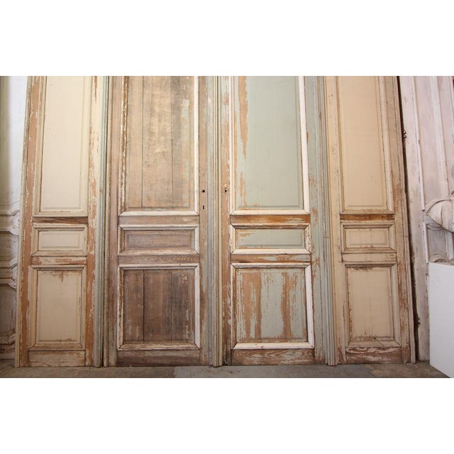 Large French Double Door, 1890s, Set of 4 For Sale - Image 16 of 18