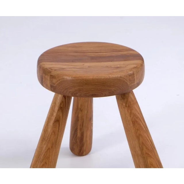 Wood Stool by Ingvar Hildingsson, Sweden, 1970s For Sale - Image 7 of 9