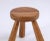 Wood Stool by Ingvar Hildingsson, Sweden, 1970s For Sale - Image 7 of 9