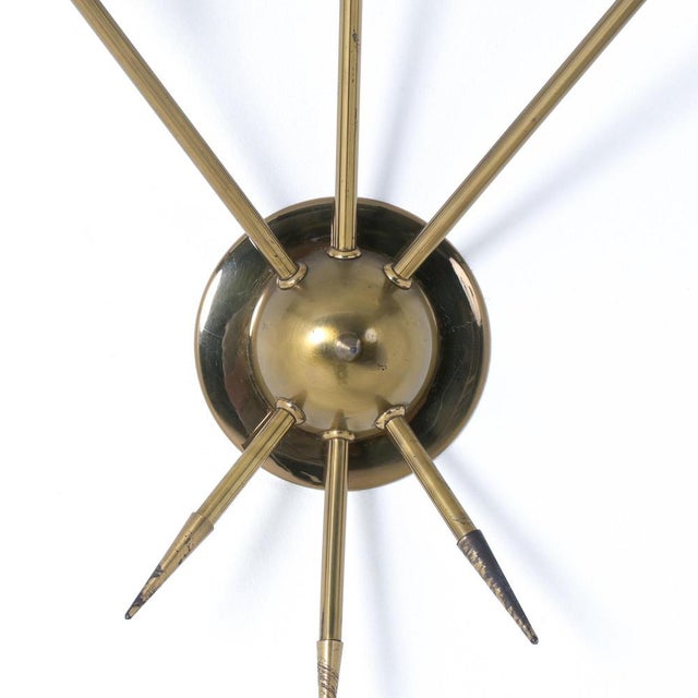 Mid-Century Modern Sputnik Wall Lights, 1950s For Sale - Image 10 of 16