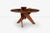 Wood Arthur Espent Carpenter Three Leg Table Walnut Dining Table 1960 For Sale - Image 7 of 12