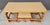 Unusual design to this 1950's bamboo coffee table. Color coordinated Formica top and lower shelf add durability. Magazine...