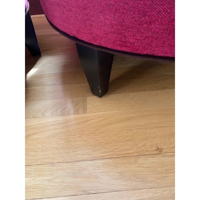 2000 - 2009 Henredon by Celerie Kembel Pink Accent Chairs - Set of 2 For Sale - Image 5 of 5