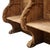 Brown 18th Century Italian Baroque Antique Church Pew With Panels For Sale - Image 8 of 9