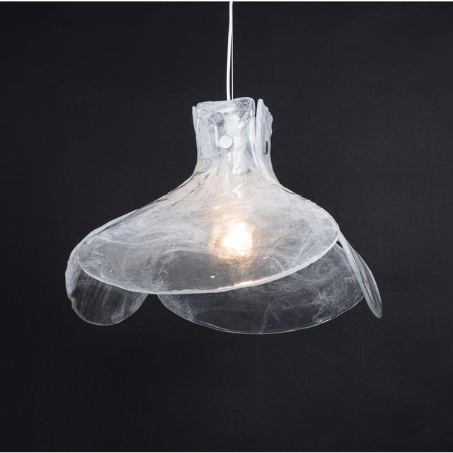 Large Murano Glass Pendant attributed to Kalmar, Germany, 1960s For Sale - Image 9 of 17