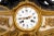 Black Antique French Denière Bronze & Marble Clock Garniture Set - Cherubs, 3-Piece, 19th Century For Sale - Image 8 of 18