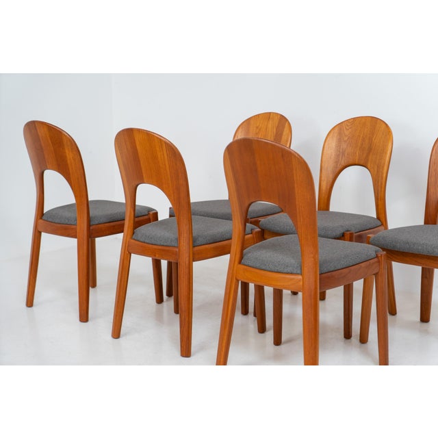 Morten Dining Chairs by Niels Koefoed, Set of 6 For Sale - Image 9 of 11