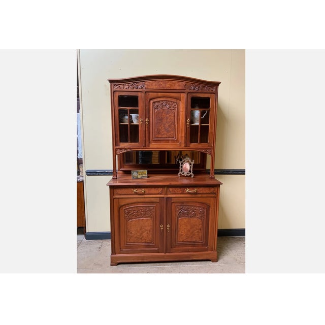 Antique Art Nouveau Cupboard, 1910 For Sale - Image 4 of 12