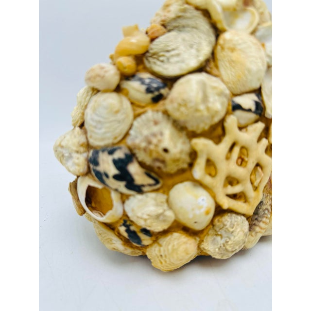 Vintage Shell Art Bottle For Sale - Image 4 of 7