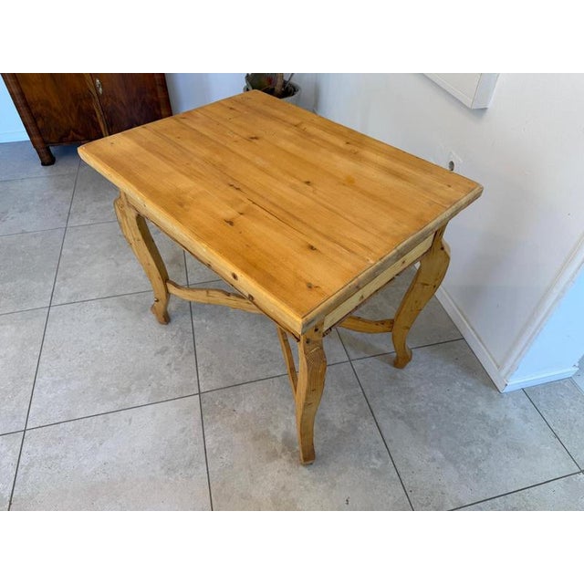Biedermeier Farmhouse Table in Wood For Sale - Image 4 of 13