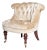 Baker Furniture Tufted Velvet Slipper Chair For Sale