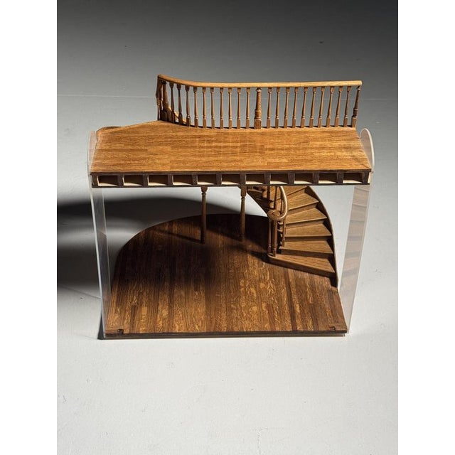 Architectural Staircase Model in Wood For Sale - Image 17 of 18