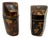 19th Century Pair of Victorian Horn Travel Perfume Boxes For Sale