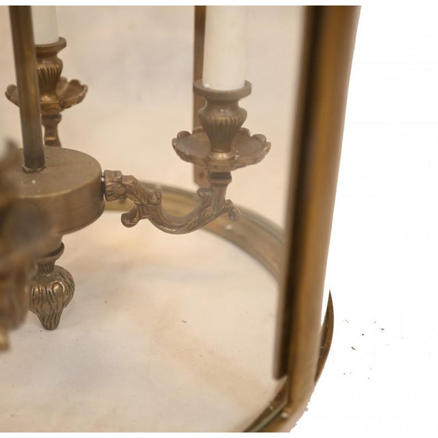 Victorian Lantern Ormolu Hanging Architectural Light For Sale - Image 4 of 11