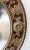 Wood Round Mirror Antique Wanamaker-Phila, Walnut, Brass and Red Bronze For Sale - Image 7 of 10