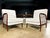 Mid-Century Modern Mid-Century Brazilian Armchairs by Rino Levi, Hardwood & Boucle, 1960s For Sale - Image 3 of 16