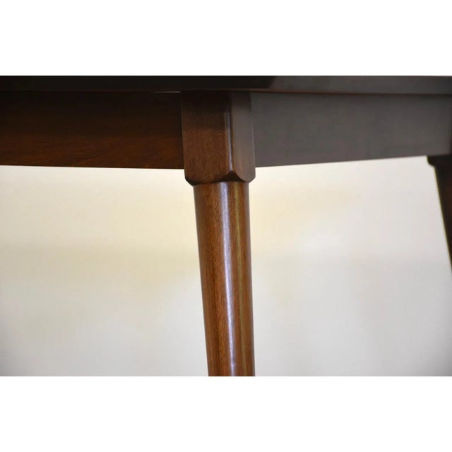 Wood Mid-Century Modern Maple Extendable Dining Table For Sale - Image 7 of 11