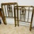 1910s Antique Victorian Brass Children’s Twin Bed Headboards – Pair With Ornate Cast Medallions For Sale - Image 5 of 6