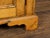 A French pine buffet from the 19th century, with two doors, carved ogee bracket feet, white pulls and nice patina. Created...