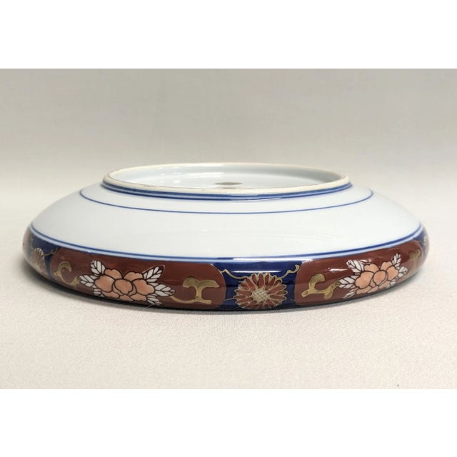 Large Japanese Imari Bowl - By Otagiri For Sale - Image 10 of 11