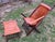 Chair and folding ottoman set. Made in Indonesia. National Geographic Home Collection Palecek This set is a very...
