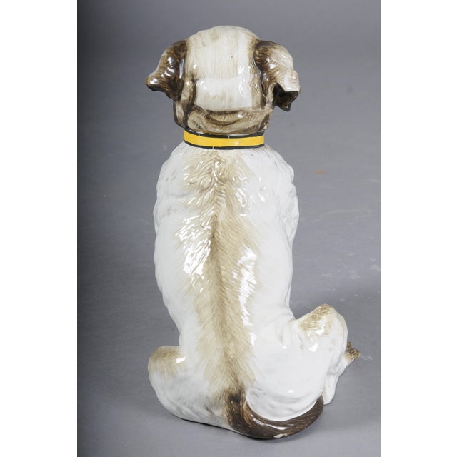 Ceramic Pug Dog Figurine, England, 20th Century For Sale - Image 12 of 18