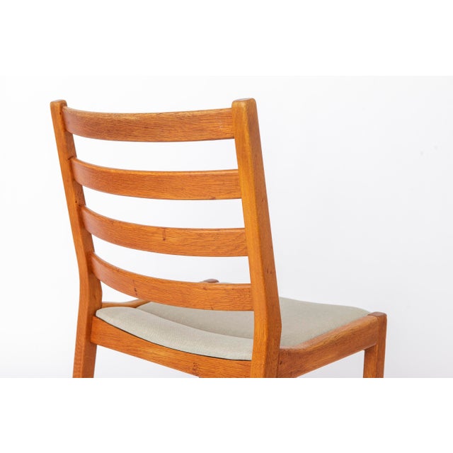 Vintage Oak Dining Chairs by Kurt Østervig for KP Møbler, 1960s, Set of 6 For Sale - Image 13 of 18