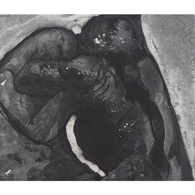 After Auguste Rodin, Transmutation of Man and Reptile, 19th Century, Engraving For Sale - Image 4 of 6