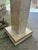 Tan Vintage Travertine Lamp, France For Sale - Image 8 of 13