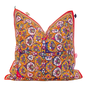 Gowri Rajasthani Embroidered Decorative Pillow
