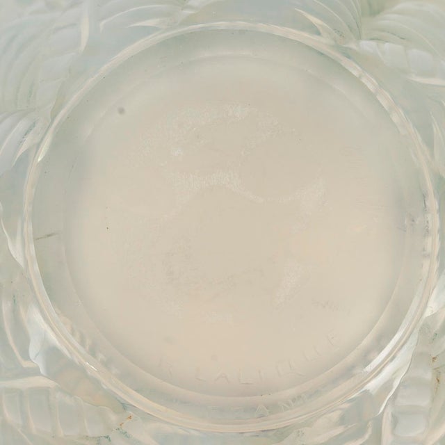 René Lalique Moissac Vase by René Lalique for Lalique, 1927 For Sale - Image 4 of 5